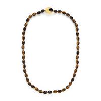 Tiffany & Co., Angela Cummings, Yellow Gold and Tiger's Eye Beaded Necklace