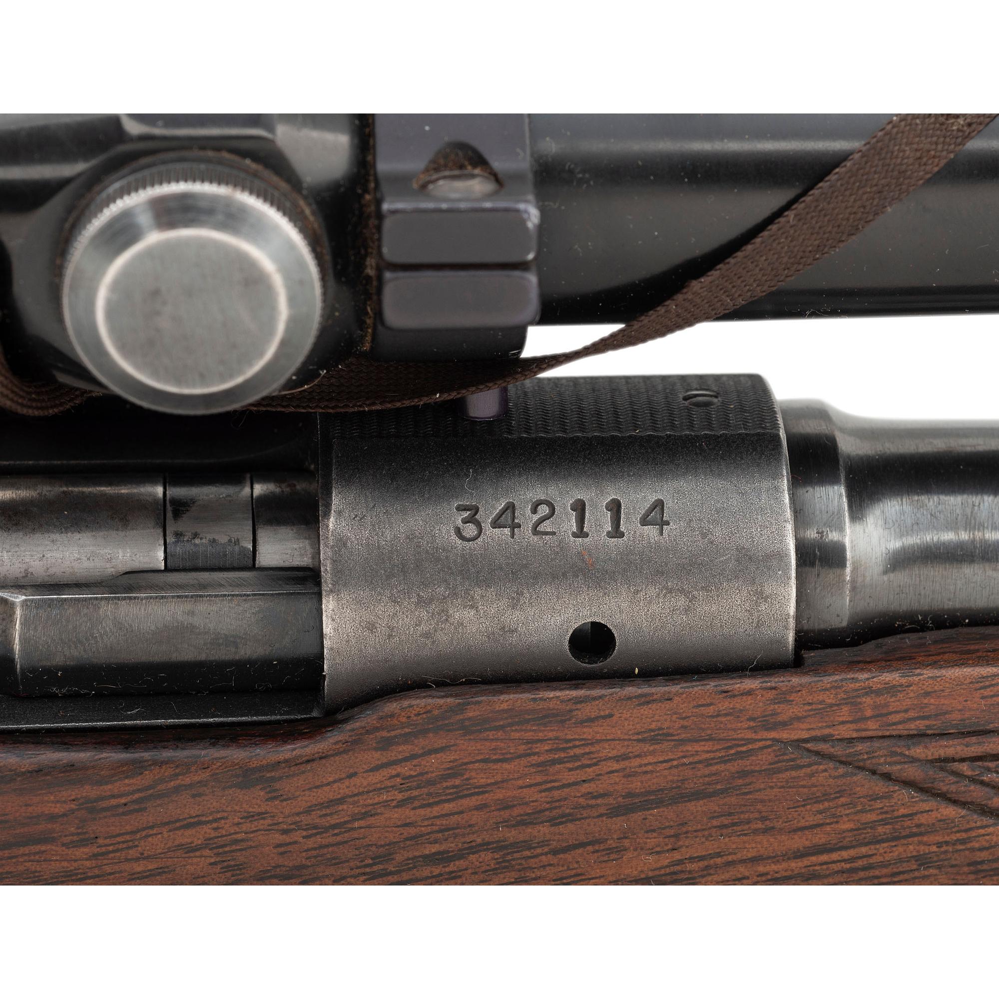 ** Pre-64 Winchester Model 70 Rifle with Lyman All-American Scope