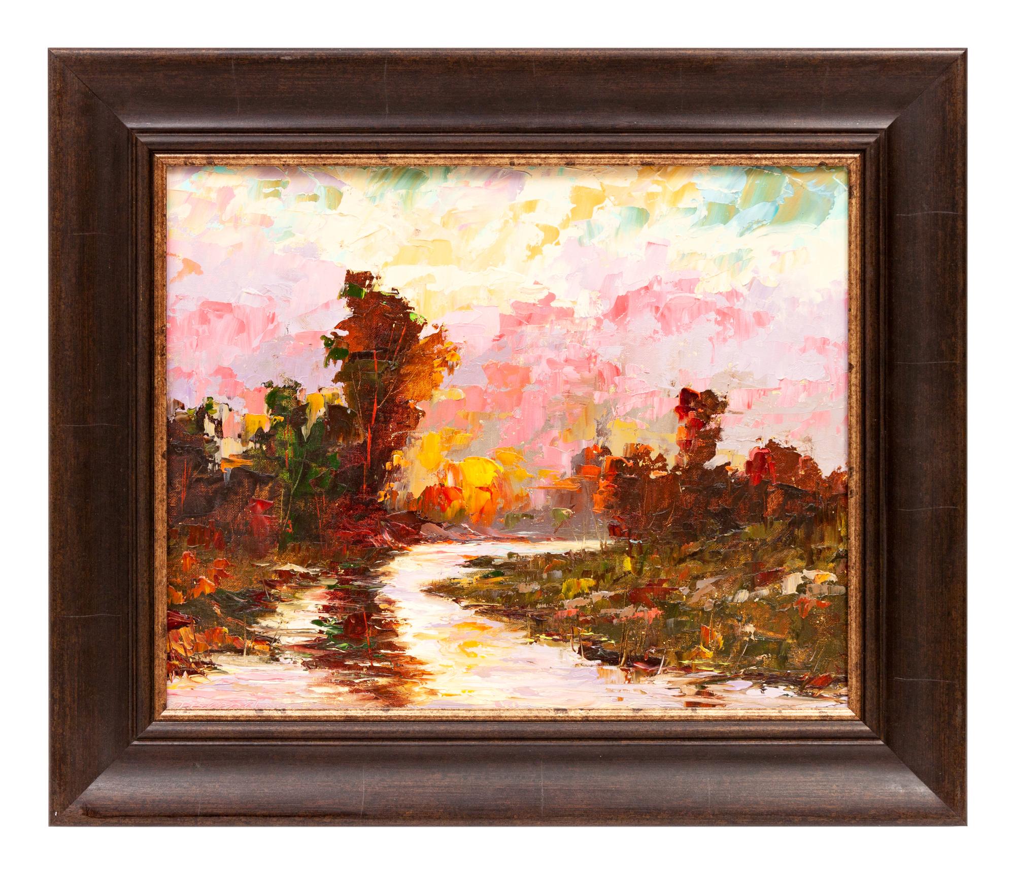 Sunset in Reds