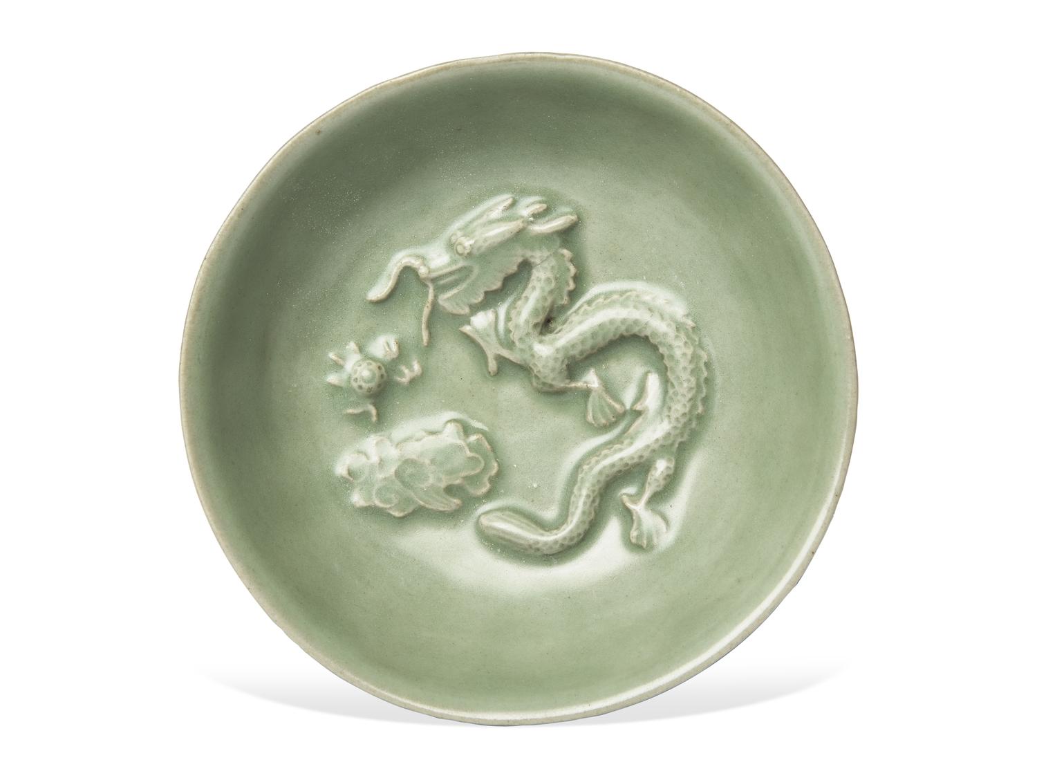 A Chinese Celadon "Dragon" Bowl