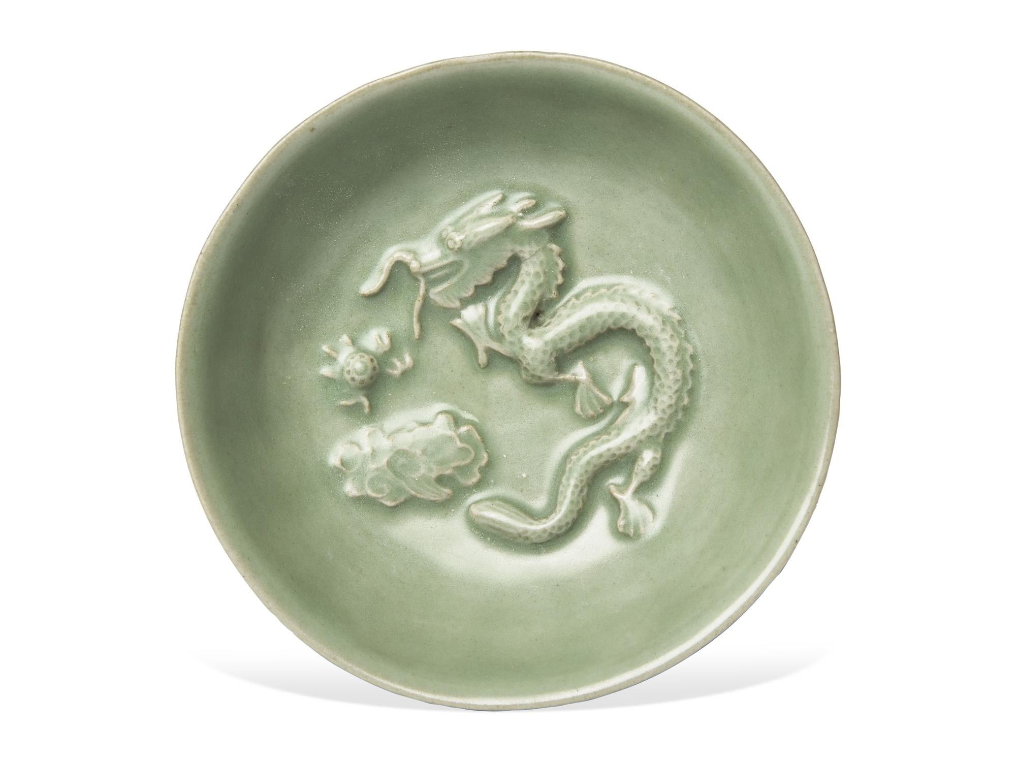 A Chinese Celadon "Dragon" Bowl