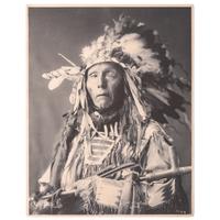 F.A. Rinehart, Three Platinum Photographs Featuring Cheyenne and Sioux Subjects
