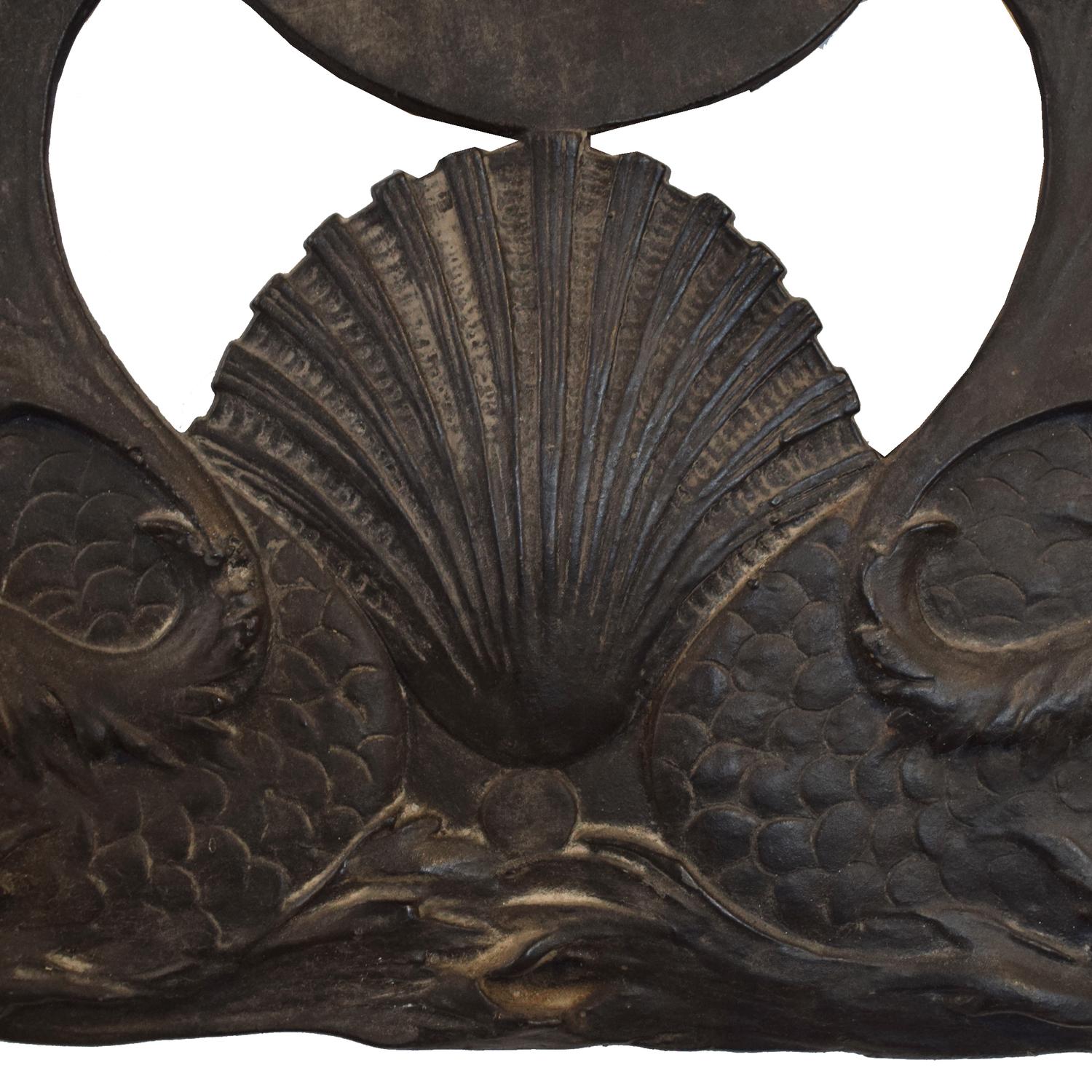 A Wrought Iron Grill from the Fisher Building, Chicago, IL. 48.25" W x .75" D x 32.5" H — United States, 1896