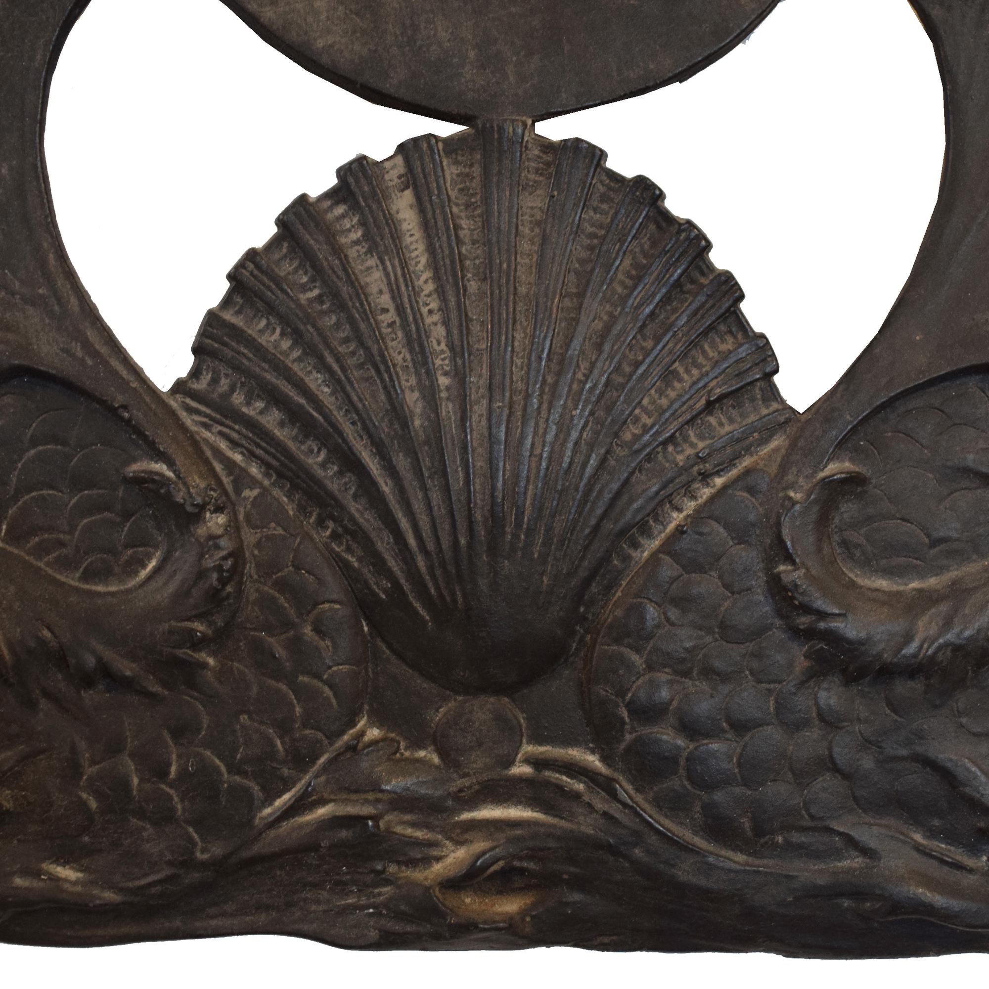 A Wrought Iron Grill from the Fisher Building, Chicago, IL. 48.25" W x .75" D x 32.5" H — United States, 1896