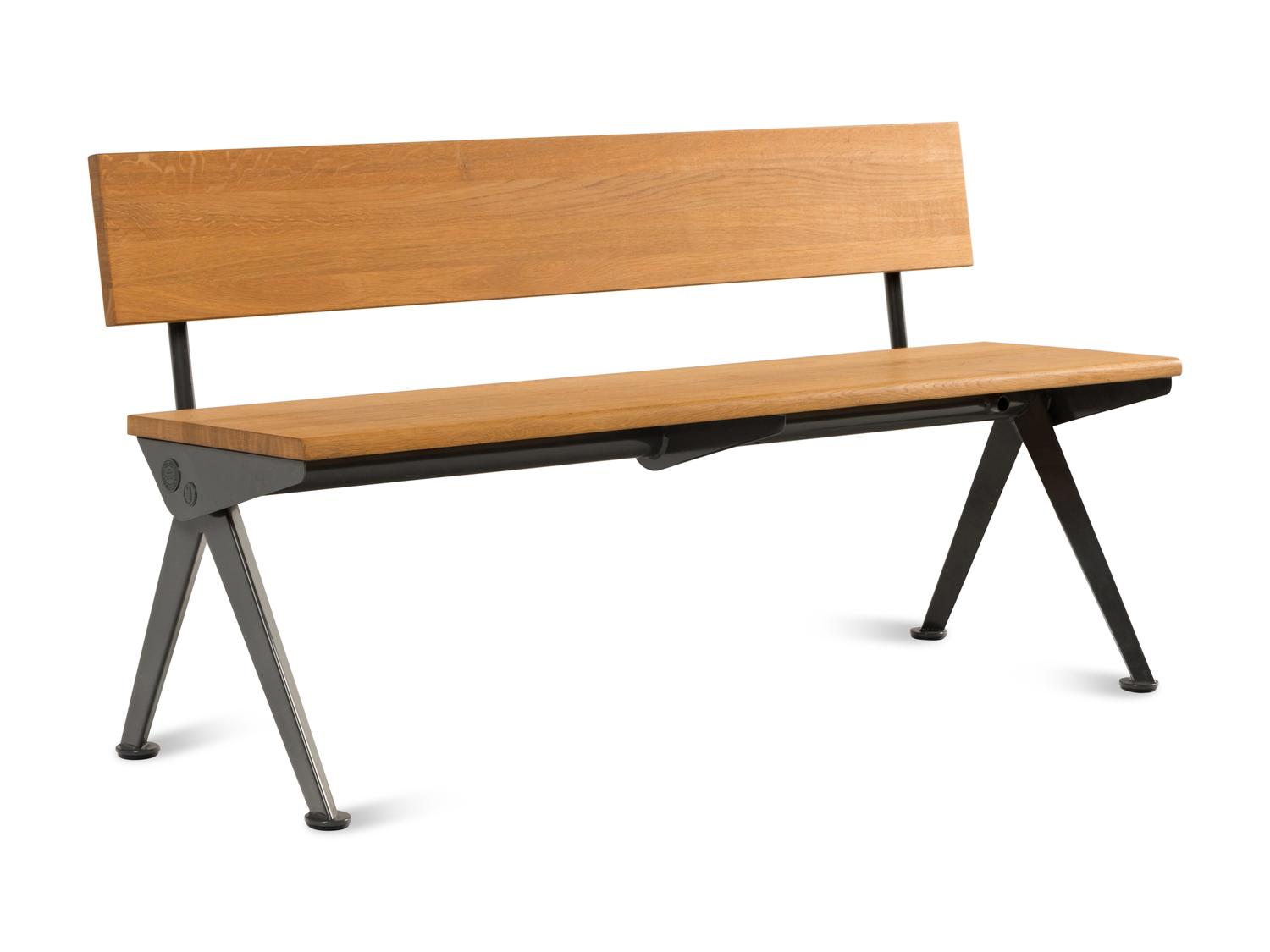 A Jean Prouvé Marcoule Bench