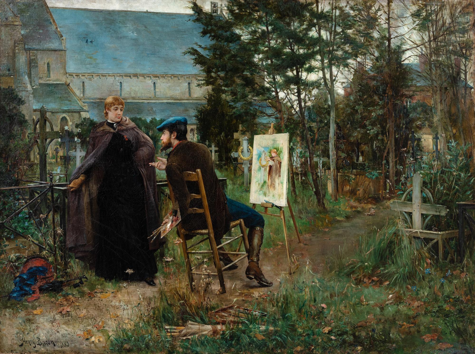 Artist in the Garden