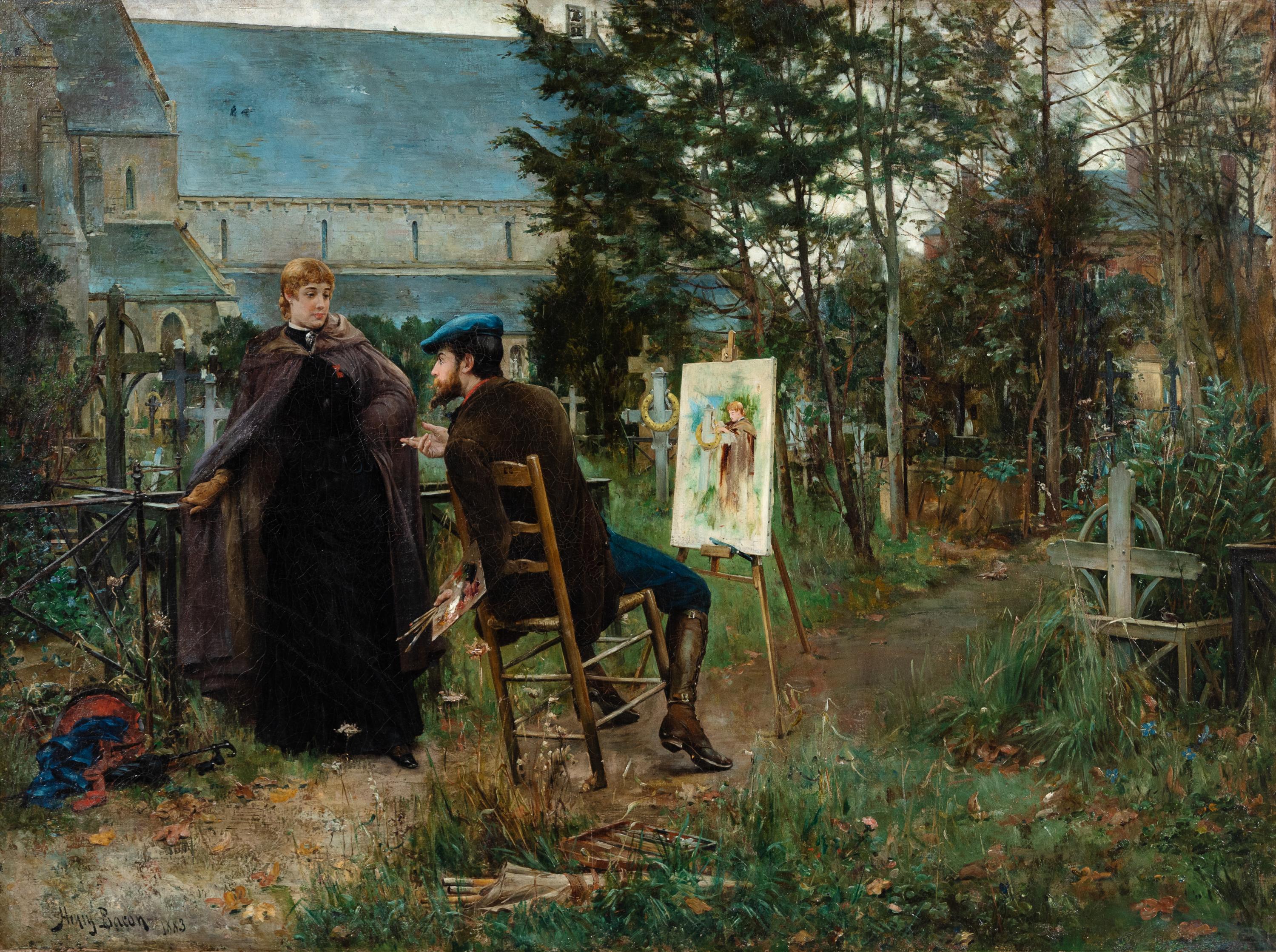 Artist in the Garden