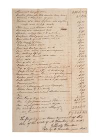 [SLAVERY & ABOLITION]. A group of 9 documents related to the enslavement of individuals in Bourbon County, Kentucky, incl. estate appraisement of a horse breeder who enslaved six people.