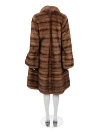 Sable Fur 7/8 Coat