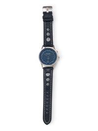 NOMOS, STAINLESS STEEL 'ZURICH WELTZEIT' WATCH