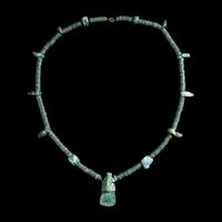 A Costa Rican Jade Necklace