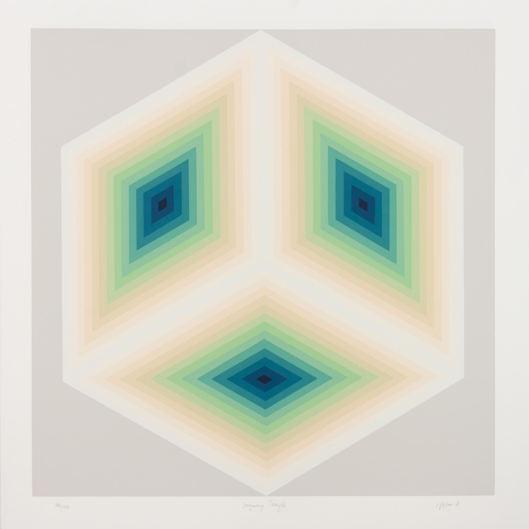A pair of prints ( Infinitive; Imaginary Triangle )