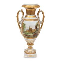 A German Porcelain Urn