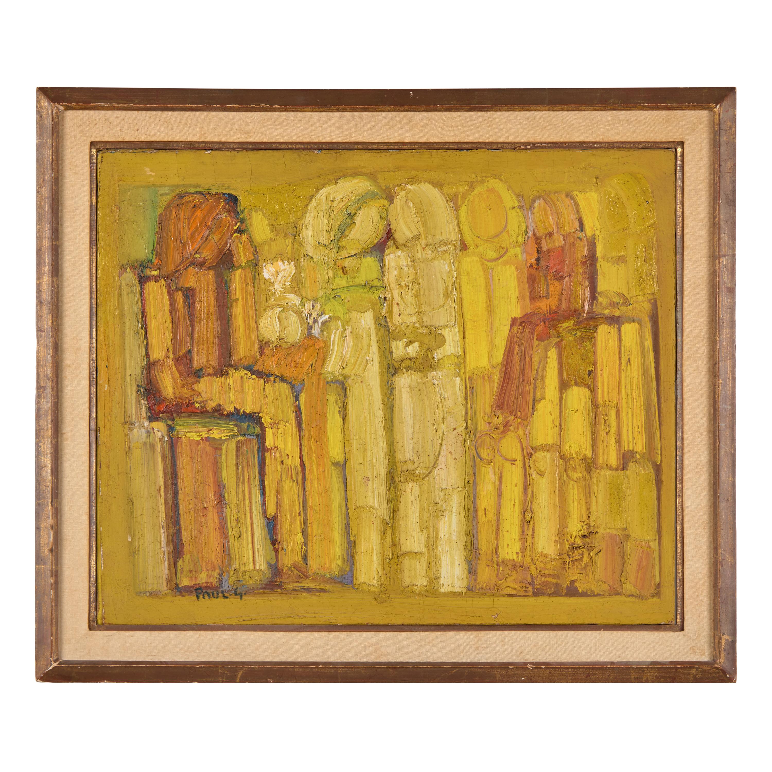 Paul Guiragossian (Lebanese, 1926-1993) — The Gossip (Commérages) , c. 1962