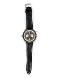 BREITLING, REF. 1806 STAINLESS STEEL 'NAVITIMER CHRONO-MATIC' CHRONOGRAPH WRISTWATCH