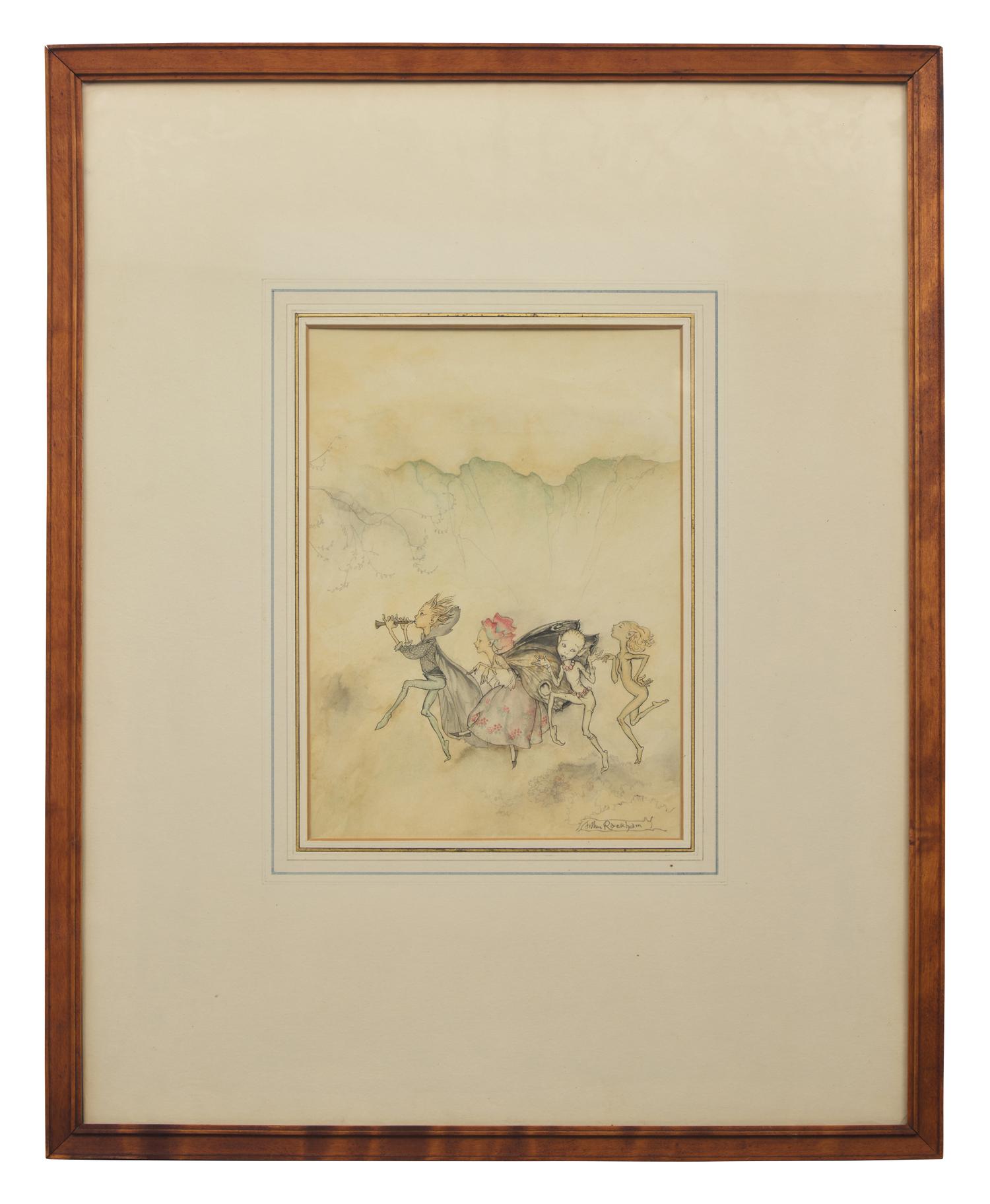 [Children's & Illustrated] Rackham, Arthur. Each one, tripping on his toe will be here with mop and mow