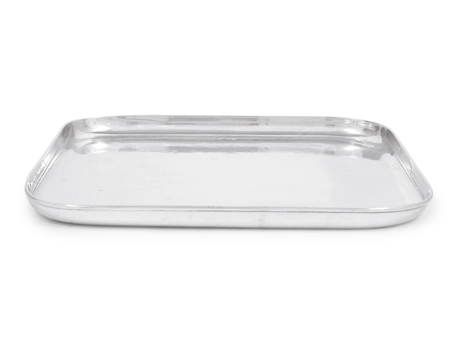 An Allan Adler Silver Dish