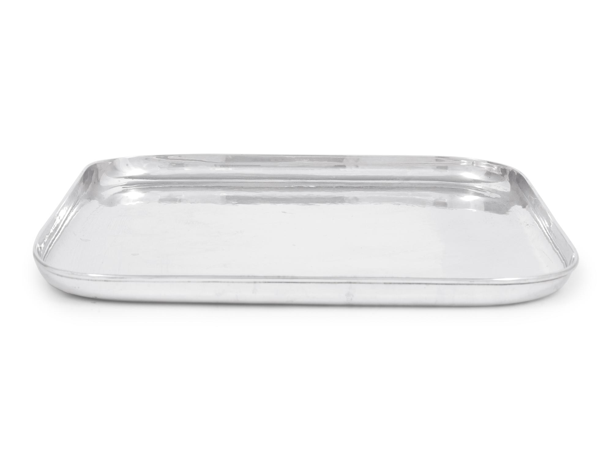 An Allan Adler Silver Dish