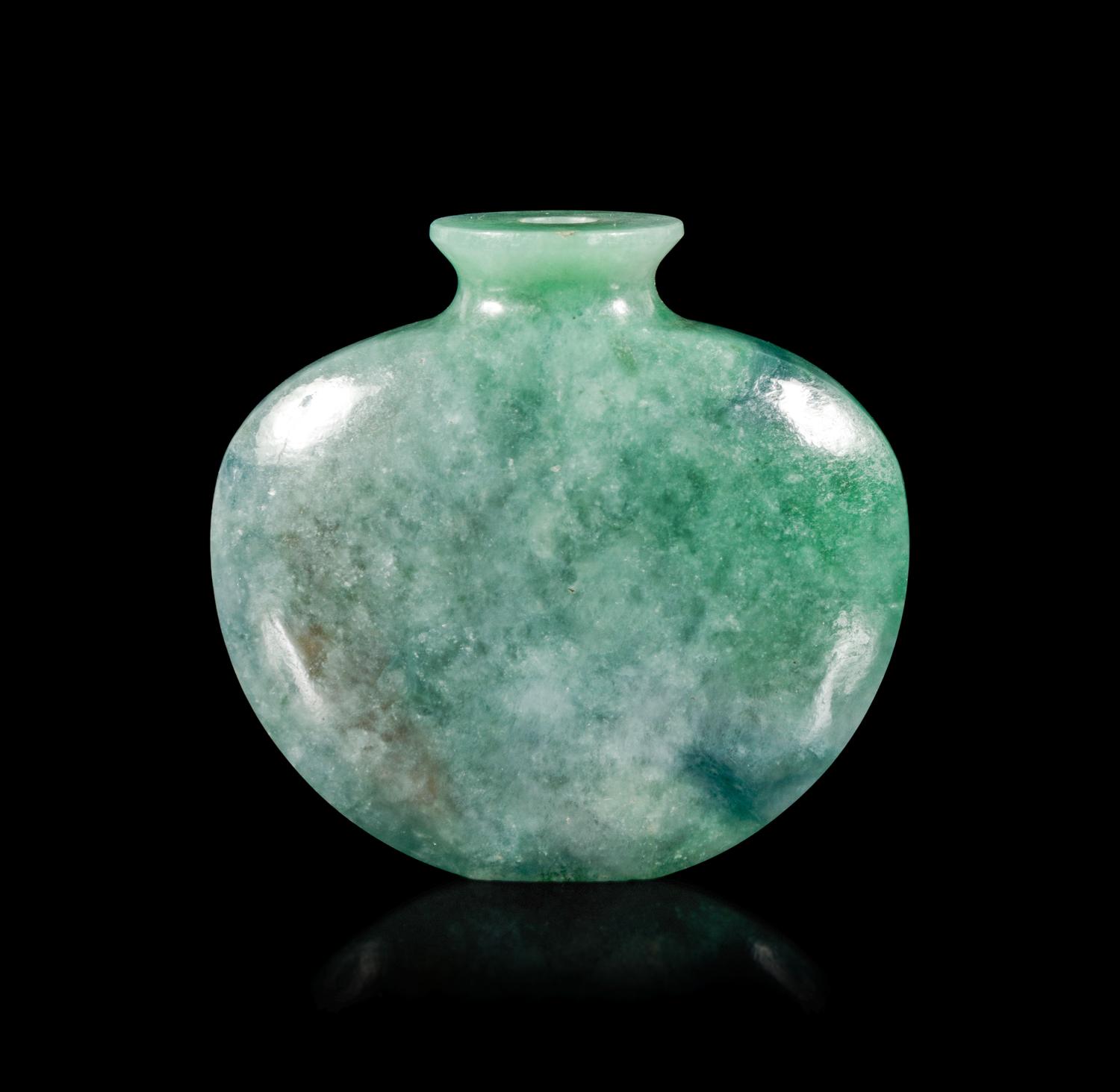 A Jadeite Snuff Bottle