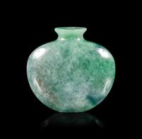 A Jadeite Snuff Bottle