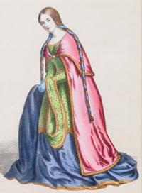 A Collection of 34 Late Georgian and Regency Style Fashion Plates Sight: 7 3/4 x 6 inches. — 20TH CENTURY