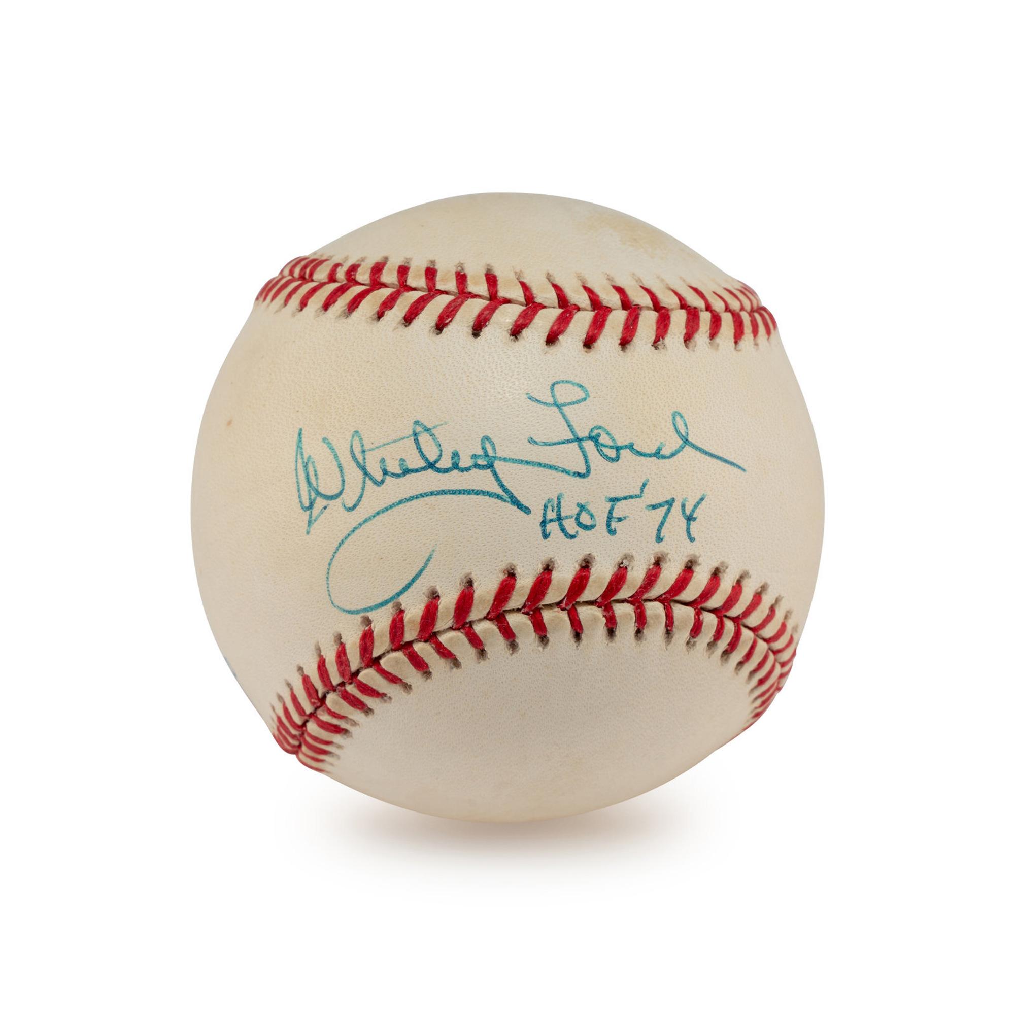 A Group of Yogi Berra and Whitey Ford Signed Autograph Baseballs (Beckett Authentication Services)