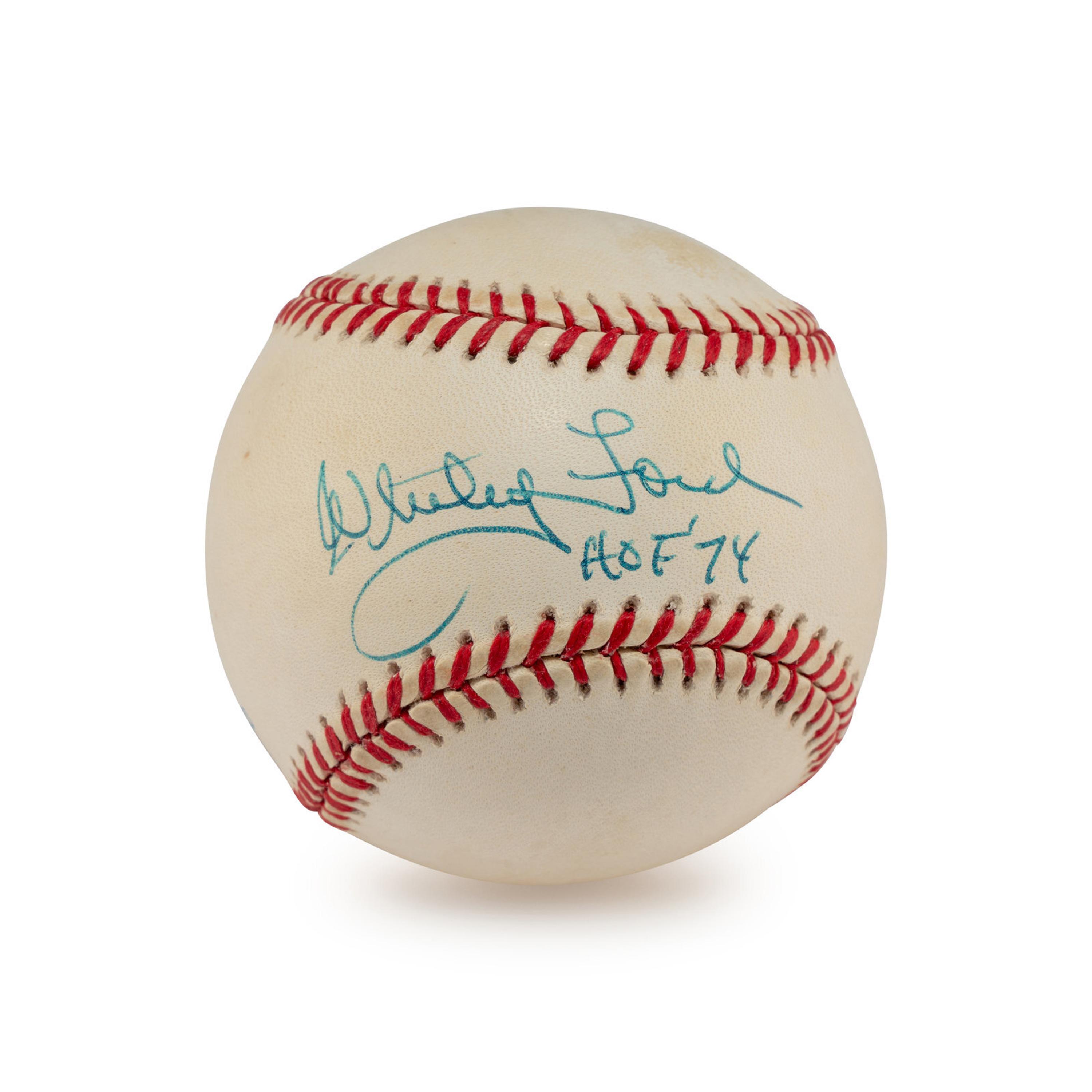 A Group of Yogi Berra and Whitey Ford Signed Autograph Baseballs (Beckett Authentication Services)