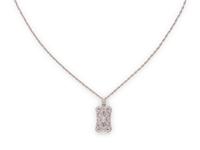 COLLECTION OF WHITE GOLD AND DIAMOND NECKLACES