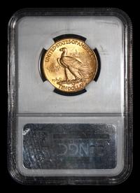 A 1926 Indian Head $10 Gold Coin (NGC MS62)