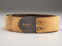 [CIVIL WAR]. Enlisted waist belt equipped with 1839 "US" belt plate.