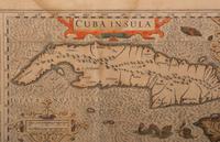 HONDIUS, Henricus (1597-1651). Cuba Insula . Amsterdam, ca 1606 or later.