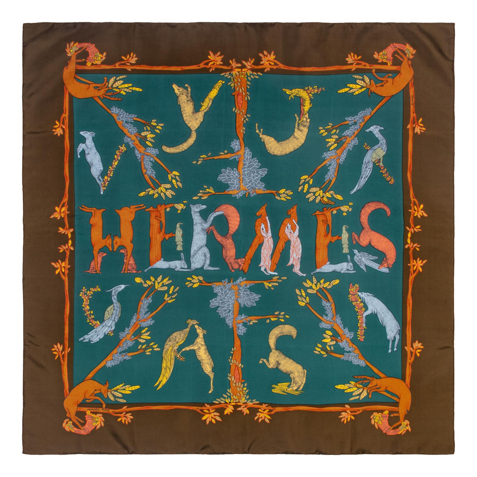 Three Hermès Scarves