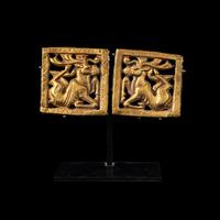 Two Scythian Gold Appliques