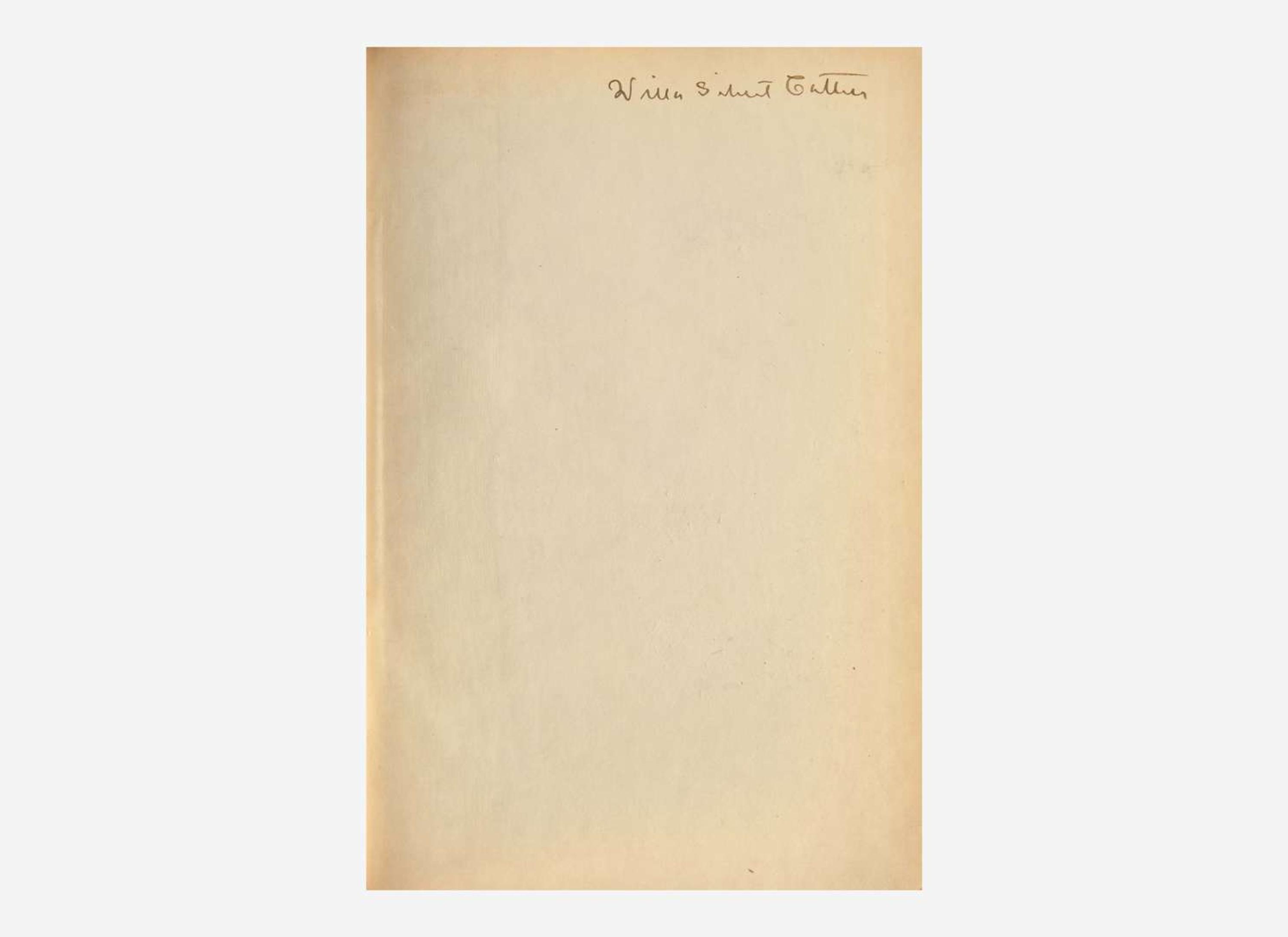 [Literature] Cather, Willa: One of Ours