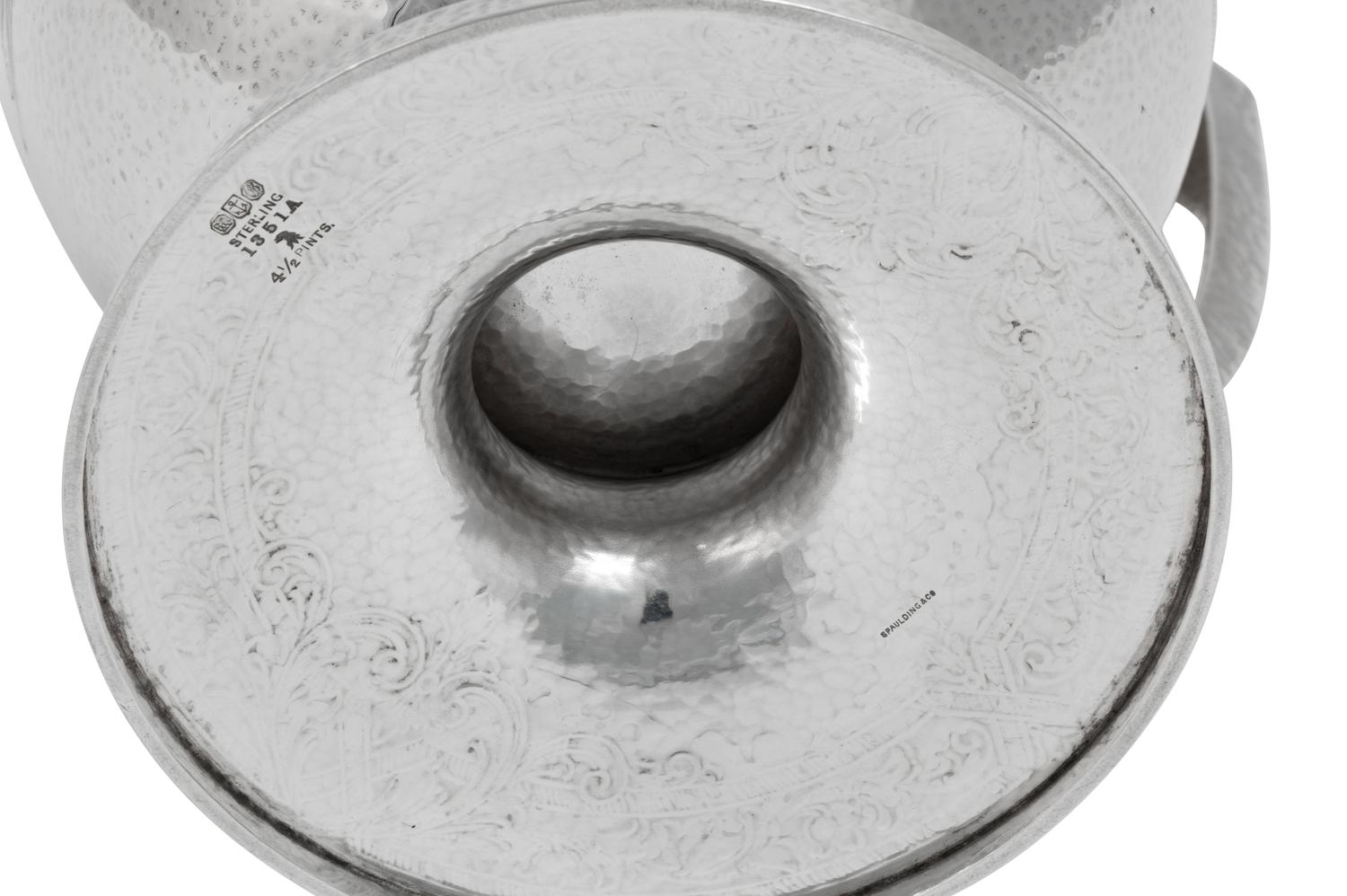 An American Silver Water Pitcher