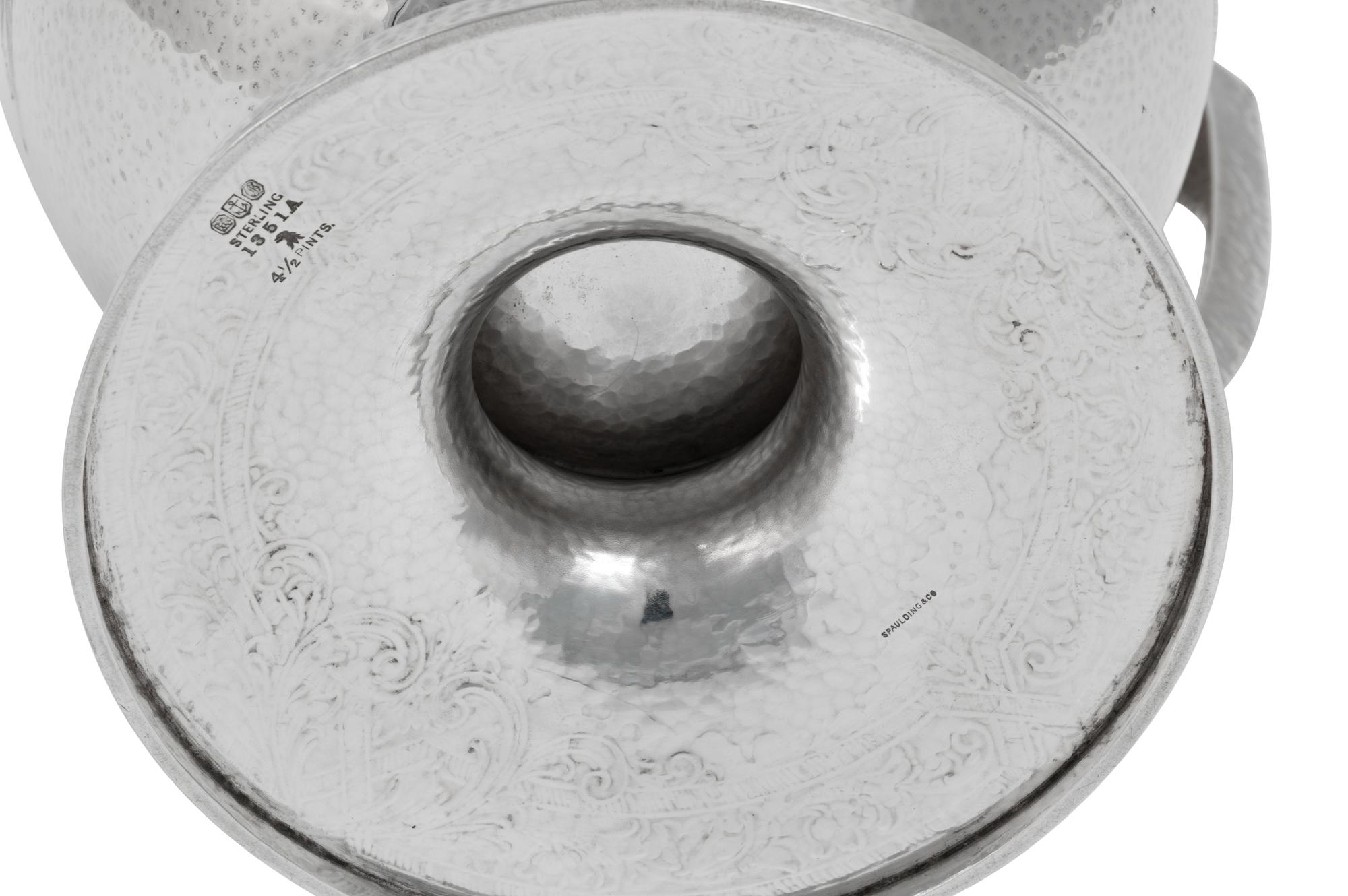 An American Silver Water Pitcher