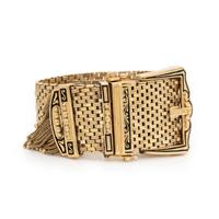 GRUEN, 14K YELLOW GOLD SURPRISE WATCH