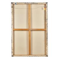 Elaine Kurtz (American, 1928-2003) — Alluvial Diptych with Obsidian , 1999