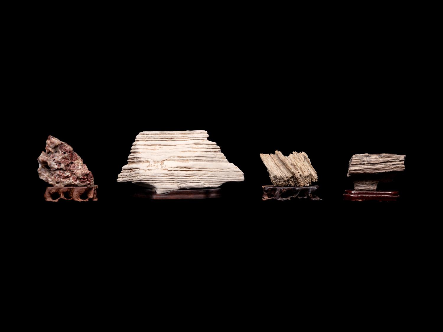 Four Chinese Scholar's Rocks