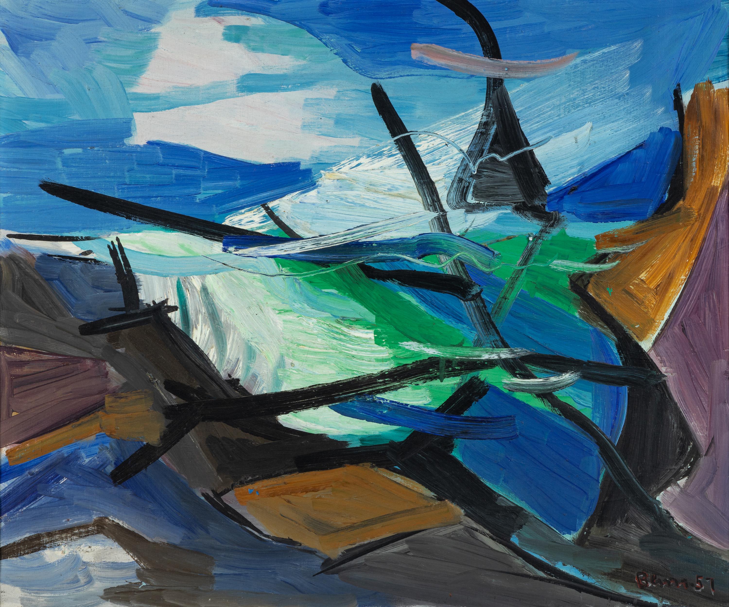 Cubic Seascape , 1957