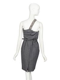 Christian Dior by John Galliano , Embellished Wool Tweed Dress