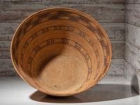 Yokut Polychrome Storage Basket