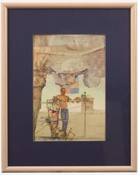 John B. Lear (American, 1910–2008) - Man Standing