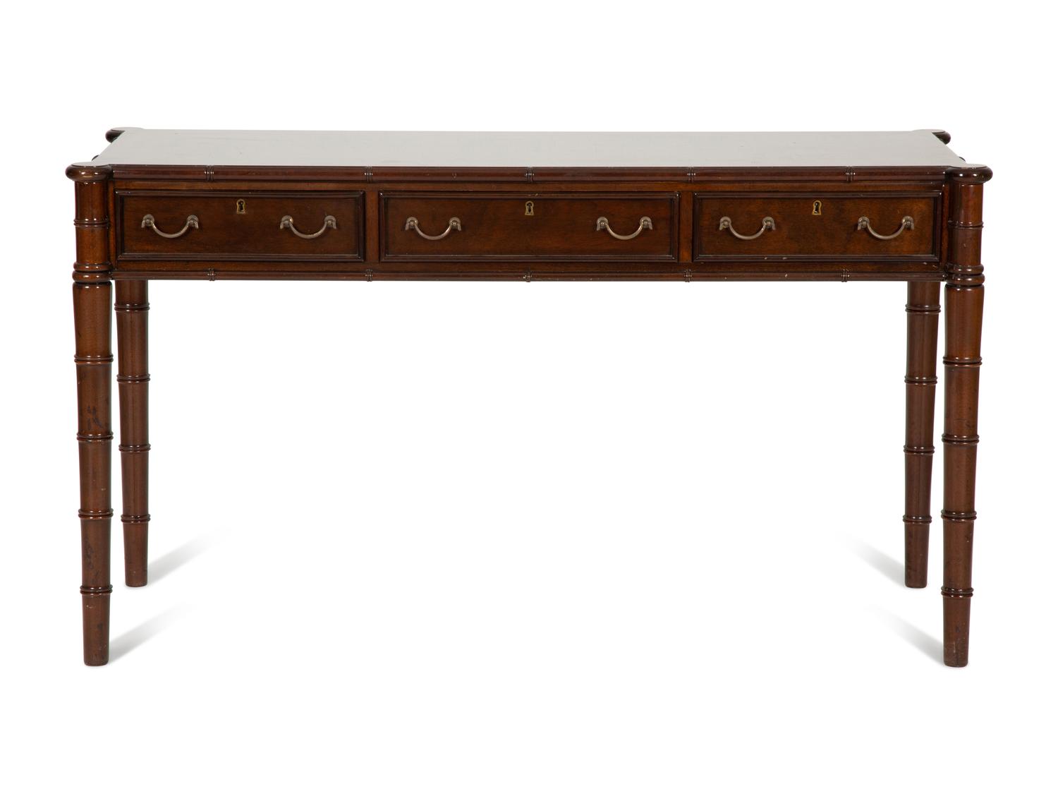 A Regency Style Mahogany Console Table