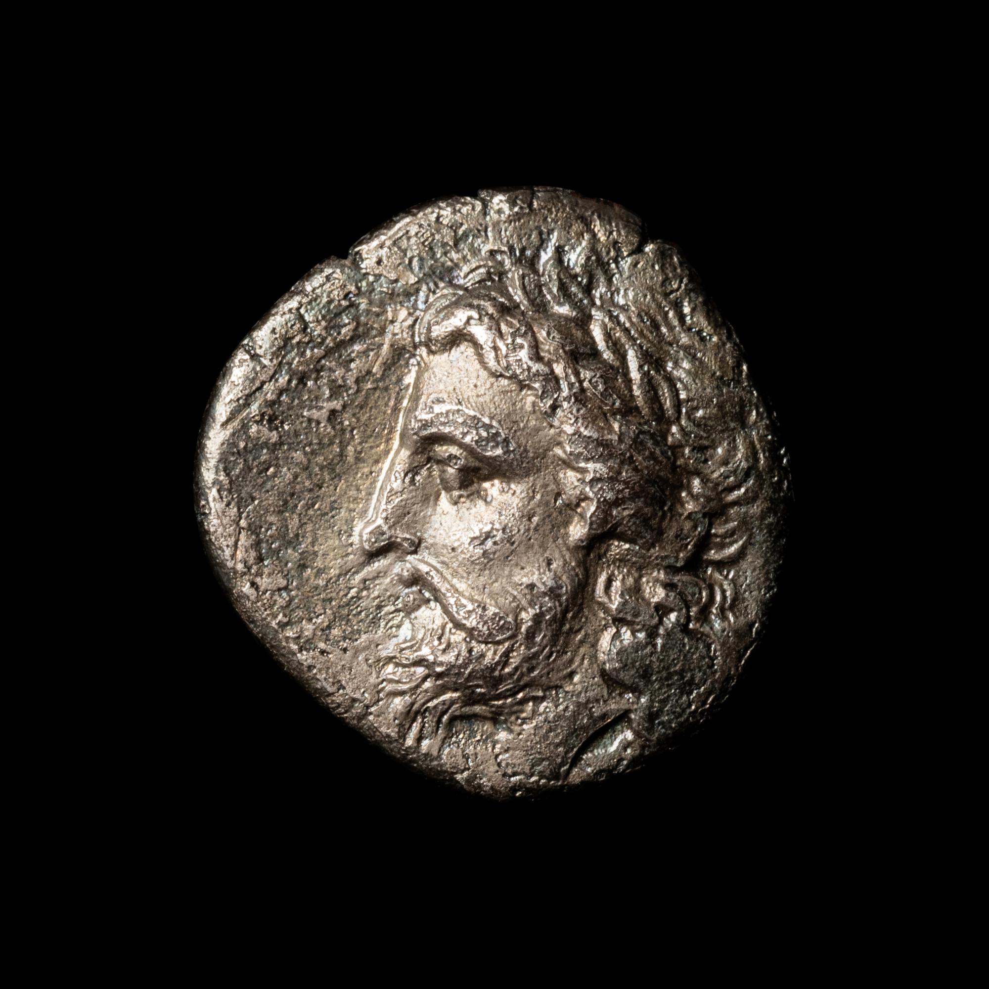 [ANCIENTS] THESSALY. Aenianes (c. 400-344 BC). Ar Hemidrachm. (2.4 g, 16mm)