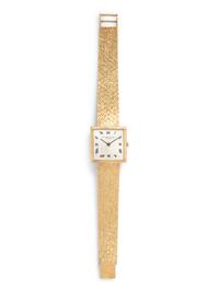 AUDEMARS PIGUET, 18K YELLOW GOLD WRISTWATCH