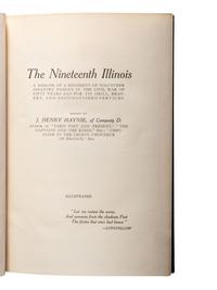 [CIVIL WAR - ILLINOIS]. A group of Illinois regimental histories, comprising: