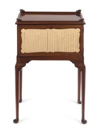 A Queen Anne Style Mahogany Side Table