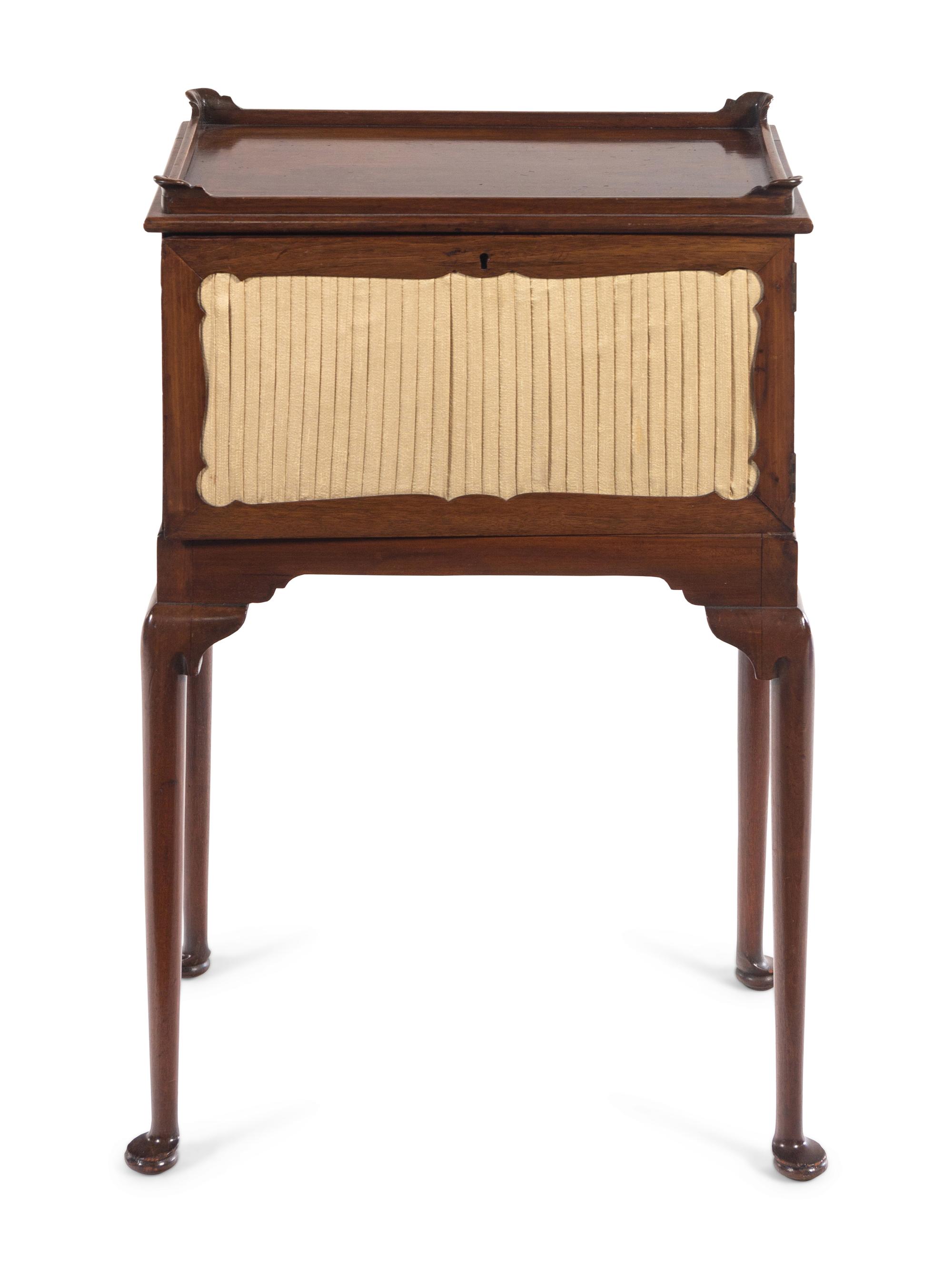 A Queen Anne Style Mahogany Side Table