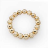 A 14K Yellow Gold and Diamond Necklace